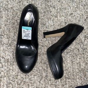 Cole haan leather high heels
